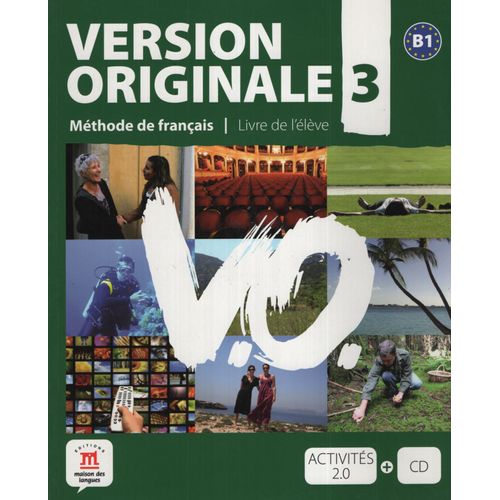 VERSION ORIGINALE 3 - LIVRE DE L'ELEVE + AUDIO CD