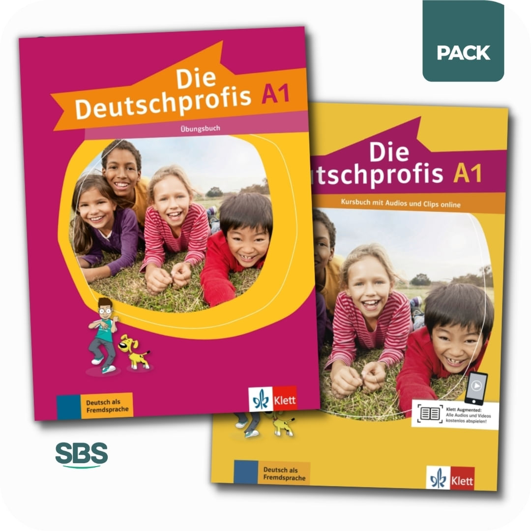 DIE DEUTSCHPROFIS A1 - KURSBUCH + UBUNGSBUCH - PACK 2 LIBROS
