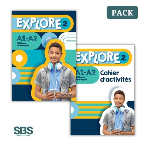 EXPLORE 2 LIVRE + CAHIER - 2 LIBROS