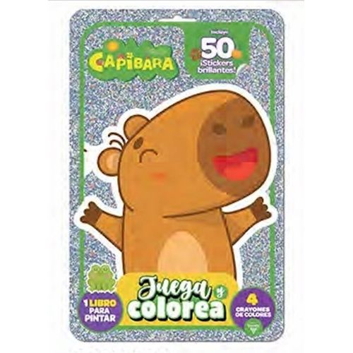 FLOW PACK JUEGA Y COLOREA - CAPIBARA