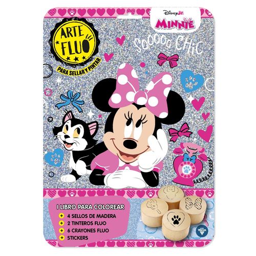FLOW PACK ARTE FLUO SELLOS - MINNIE