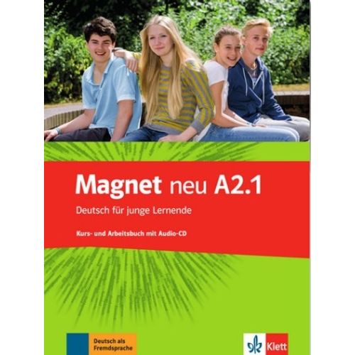 MAGNET NEU A2.1 -  KURSBUCH + ARBEITSBUCH + CD
