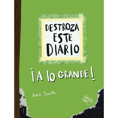 DESTROZA ESTE DIARIO - A LO GRANDE - VERDE FLUO