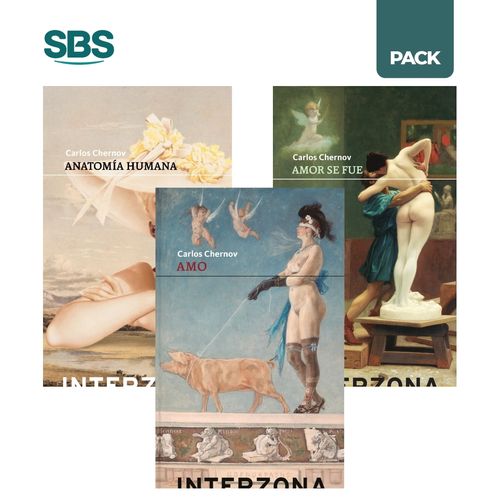 AMOR SE FUE + ANATOMIA HUMANA + AMO - CHERNOV - 3 LIBROS