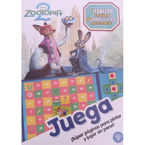 ZOOTOPIA 2 JUEGA SUPER PAGINAS PARA PINTAR + JUEGO DE LA OCA ZOOTOPIA 2 JUEGA SUPER PAGINAS PARA PINTAR + JUEGO DE LA OCA