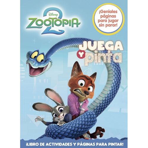 ZOOTOPIA 2 - PINTA Y JUEGA CON ACTIVIDADES A TODO COLOR