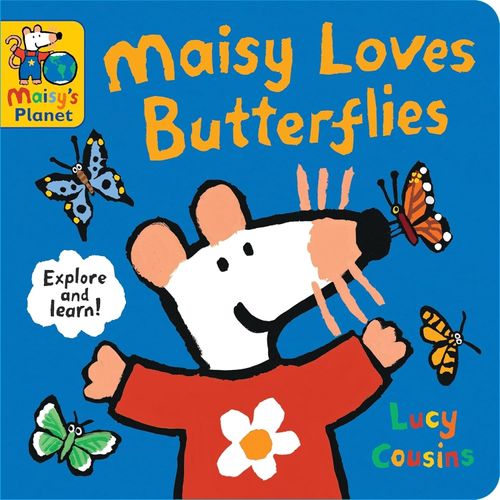 MAISY LOVES BUTTERFLIES - BOARD BOOK