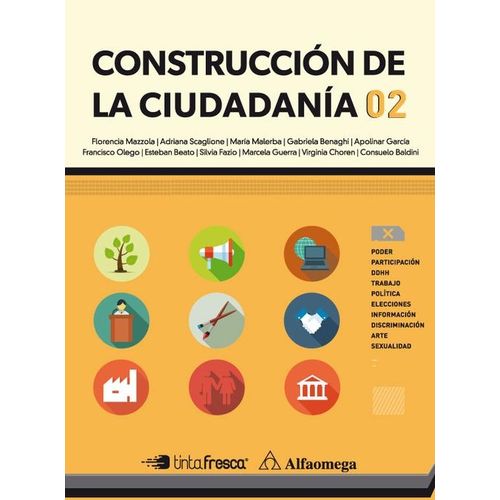 CONSTRUCCION DE LA CIUDADANIA 2 - ALFAOMEGA / TINTA FRESCA