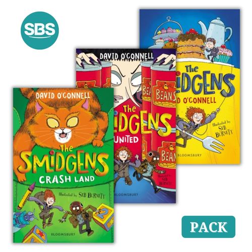 PACK - SMIDGENS + UNITED + CRASH-LAND - 3 LIBROS