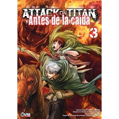ATTACK ON TITAN - ANTES DE LA CAIDA VOL.3