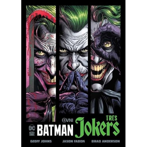 BATMAN: TRES JOKERS - DC - BLACK LABEL - TERCERA EDICION