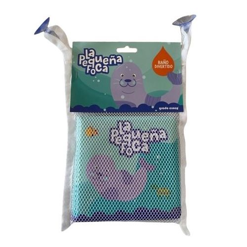LA PEQUEÑA FOCA - LIBRO PARA BAÑO + ESPONJA LA PEQUEÑA FOCA - LIBRO PARA BAÑO + ESPONJA