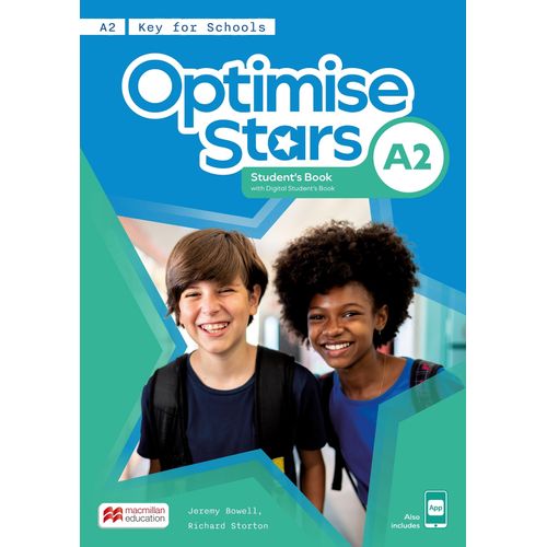 OPTIMISE STARS A2 - STUDENT'S BOOK + APP + DIGITAL STUDENT'S