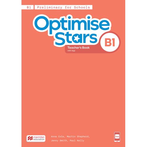 OPTIMISE STARS B1 - TEACHER'S BOOK + APP