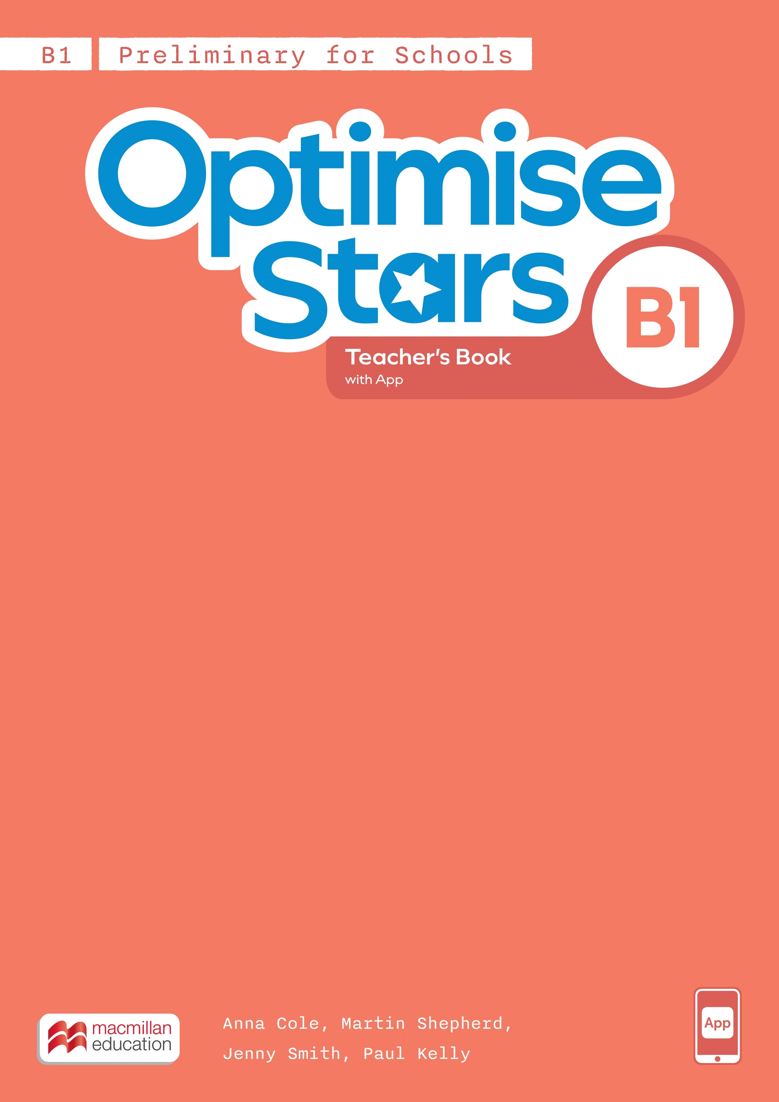 OPTIMISE STARS B1 - TEACHER'S BOOK + APP