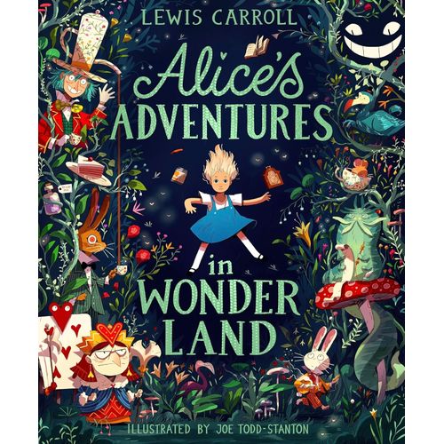 ALICE'S ADVENTURES IN WONDERLAND - ILLUSTRATED - LEWIS CARRO