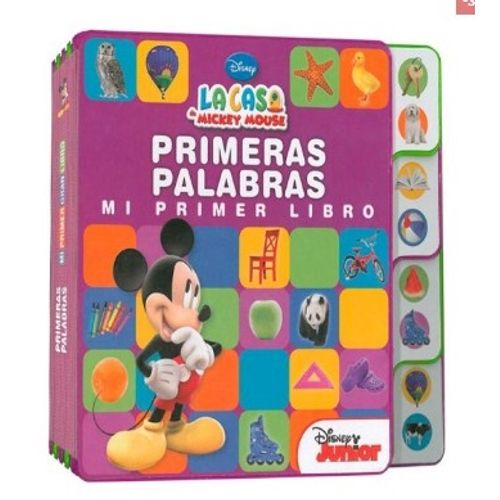 PRIMERAS PALABRAS. MI PRIMER LIBRO - LA CASA DE MICKEY MOUSE