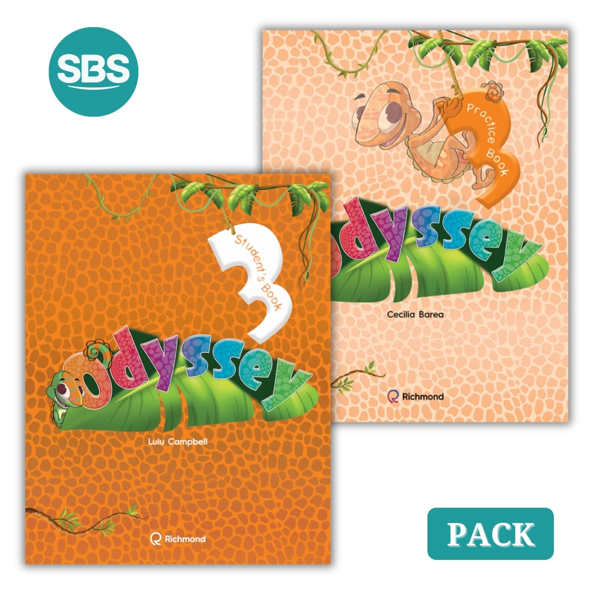 ODYSSEY 3 - STUDENT'S BOOK + WORKBOOK - 2 LIBROS