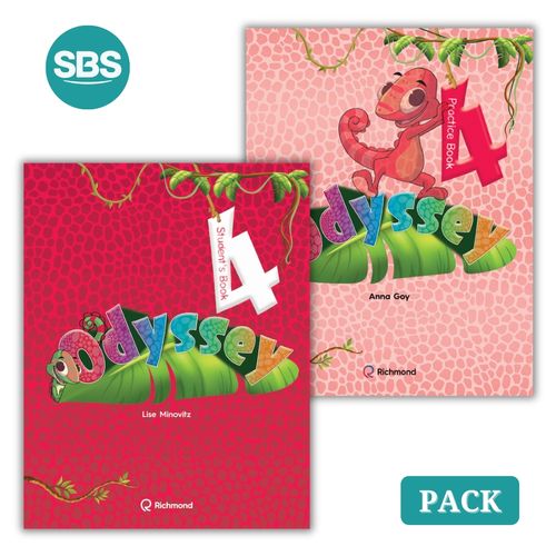 ODYSSEY 4 - STUDENT'S BOOK + WORKBOOK - 2 LIBROS