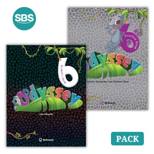 ODYSSEY 6 - STUDENT'S BOOK + WORKBOOK - 2 LIBROS