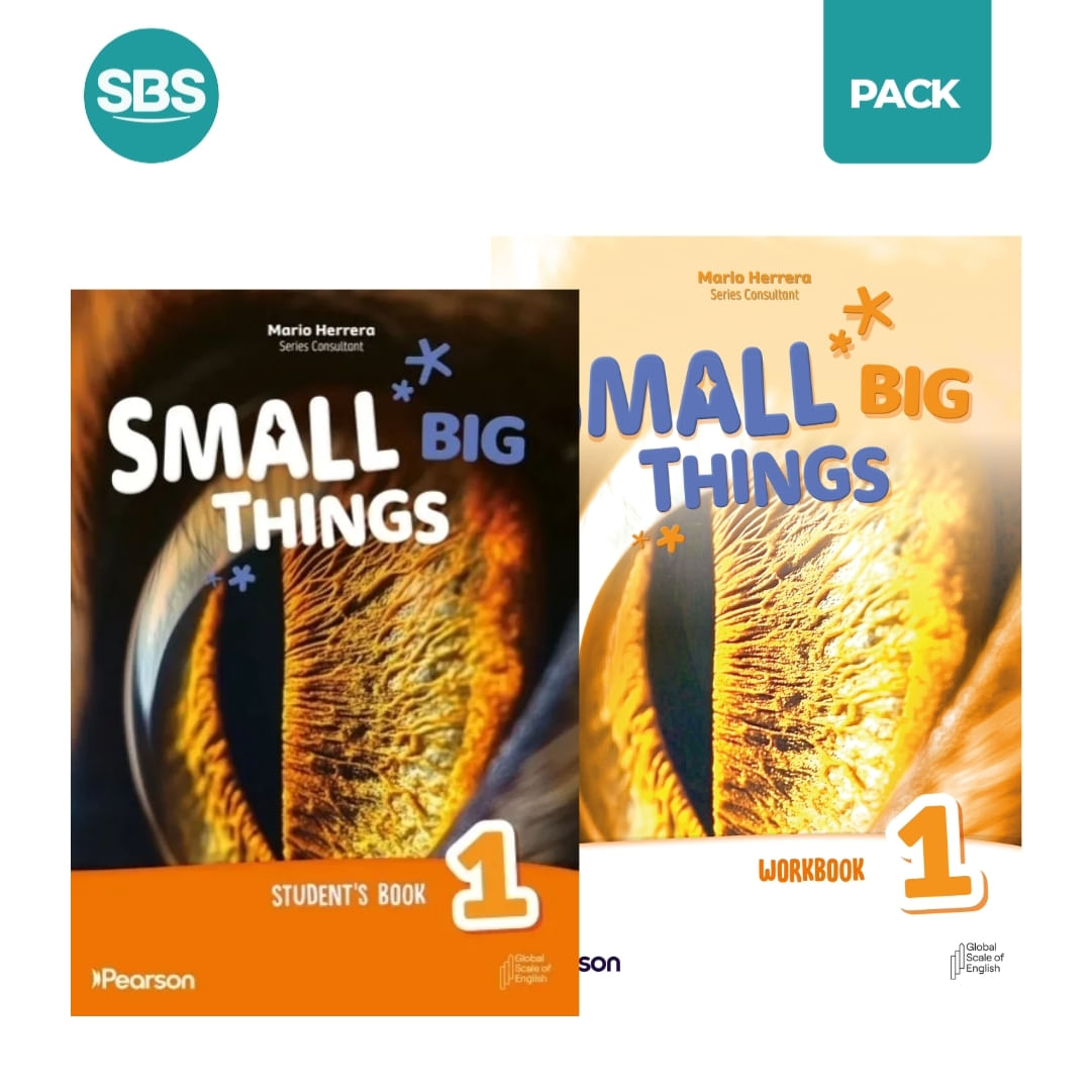 SMALL BIG THINGS 1 (AMERICAN) - SB + WB - 2 LIBROS