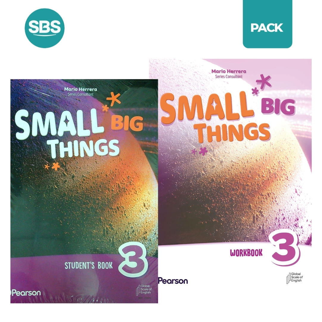 SMALL BIG THINGS 3 AMERICAN - SB + WB - 2 LIBROS