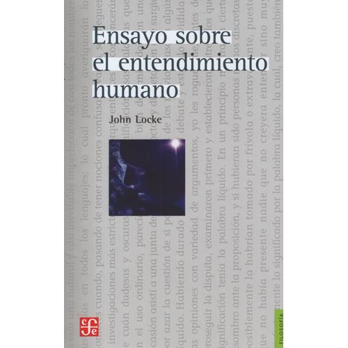 ENSAYO SOBRE EL ENTENDIMIENTO HUMANO - JOHN LOCKE