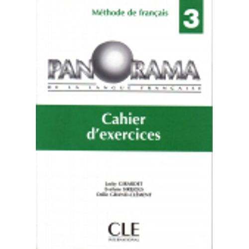 PANORAMA 3 - CAHIER DïEXERCICES - B1/B2