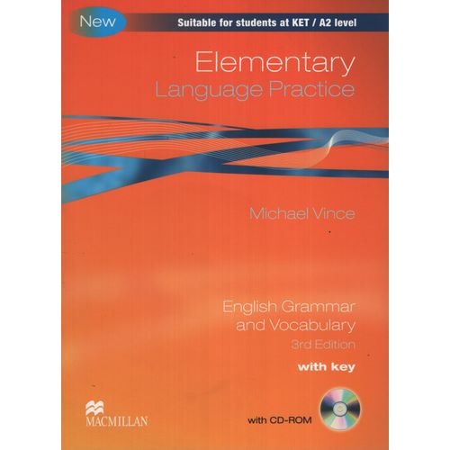 ELEMENTARY LANGUAGE PRACTICE WITH KEY + CD-ROM (3RD.EDITION)
