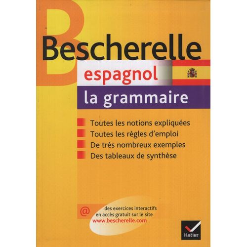 BESCHERELLE ESPAGNOL - LA GRAMMAIRE
