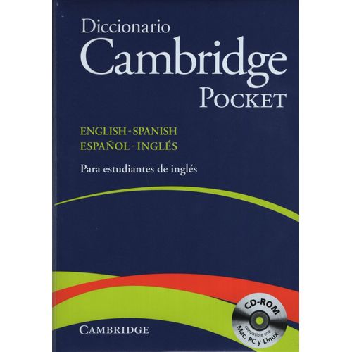 DICCIONARIO CAMBRIDGE POCKET + CD-ROM ENGLISH/SPANISH - ESPA