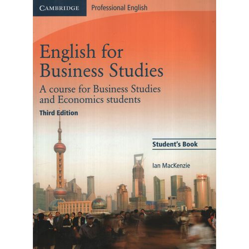 ENGLISH FOR BUSINESS STUDIES - COURSE FOR BUSINESS STUDIES A