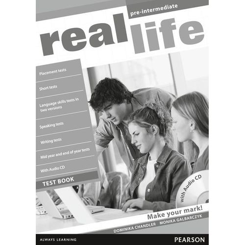 REAL LIFE PRE-INTERMEDIATE - TEST BOOK + AUDIO CD
