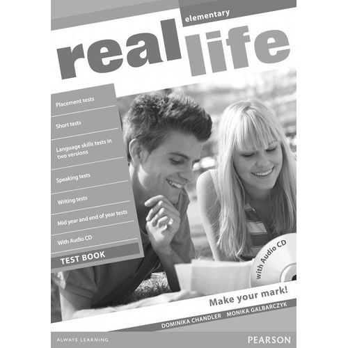 REAL LIFE ELEMENTARY - TEST BOOK + AUDIO CD