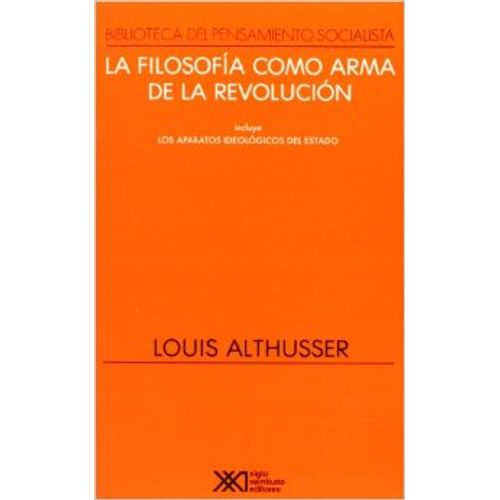 LA FILOSOFIA COMO ARMA DE LA REVOLUCION
