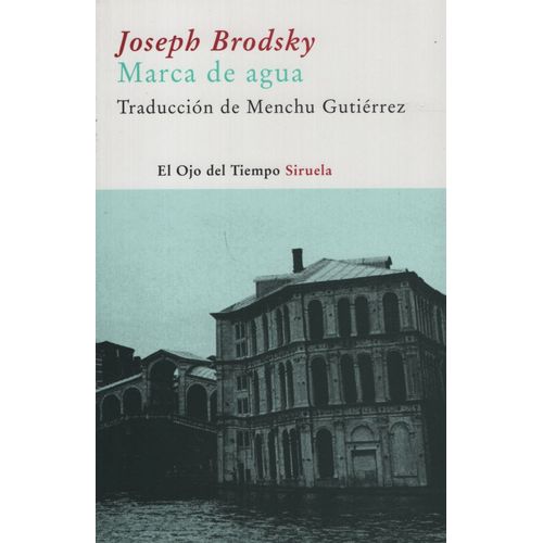 MARCA DE AGUA - JOSEPH BRODSKY