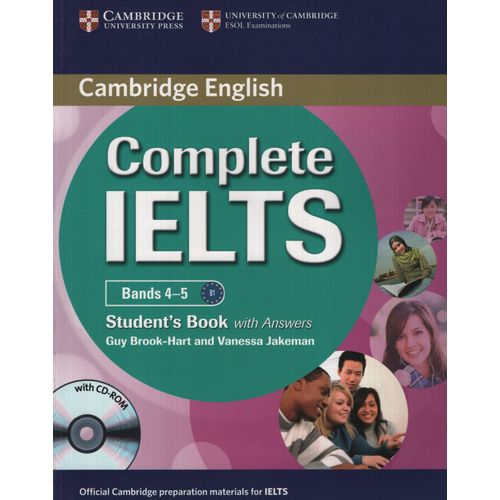 COMPLETE IELTS BANDS 4/5 - STUDENT'S BOOK WITH KEY + CD-ROM
