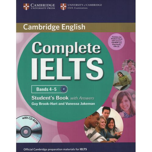 COMPLETE IELTS BANDS 4/5 - STUDENT'S BOOK WITH KEY + CD-ROM
