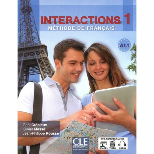 INTERACTIONS 1 A1.1 - LIVRE DE L'ELEVE + DVD