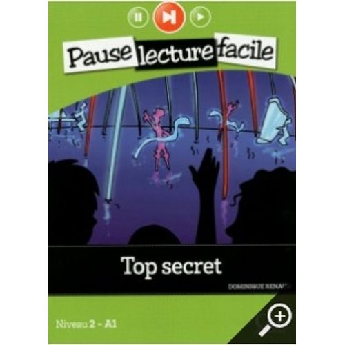 TOP SECRET + AUDIO CD - PAUSE LECTURE FACILE 2 A1