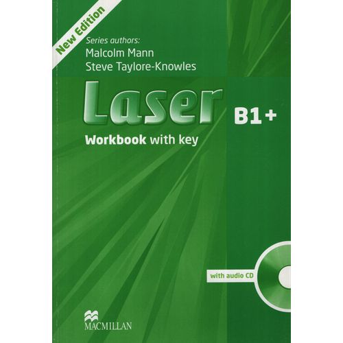 LASER B1+ - WORKBOOK WITH KEY + AUDIO CD