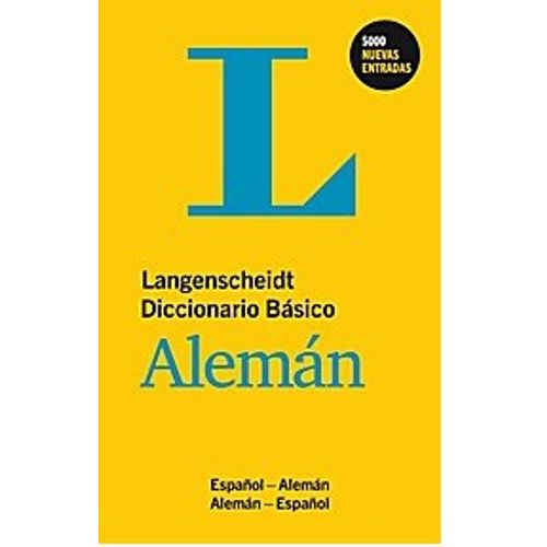 LANGENSCHEIDT DICCIONARIO BASICO ALEMAN-ESPAÑOL