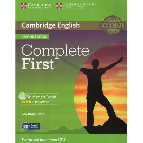 COMPLETE FIRST (2ND.EDITION) STUDENT'S BOOK WITH ANSWERS + C