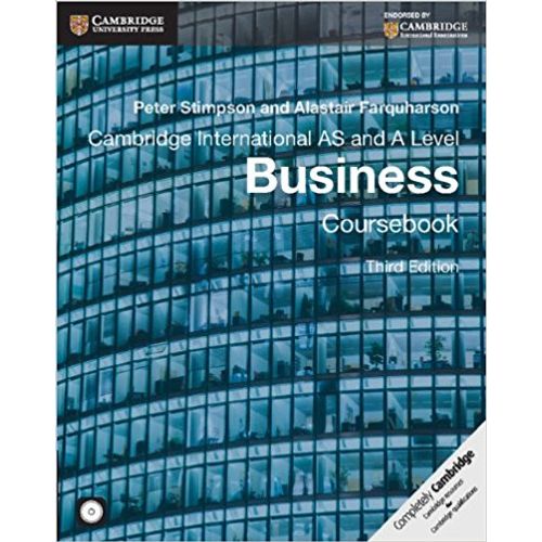 CAMBRIDGE INTERNATIONAL AS AND A LEVEL BUSINESS (3RD.EDITION
