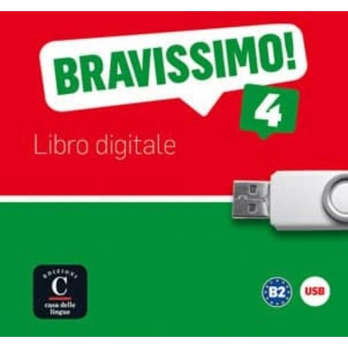 BRAVISSIMO! 4 B2 - LIBRO DIGITALE - USB