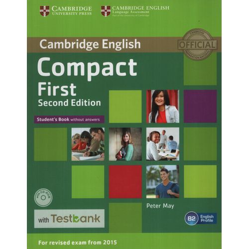 COMPACT FIRST (2ND.EDITION) - STUDENT'S BOOK NO KEY + CD-ROM