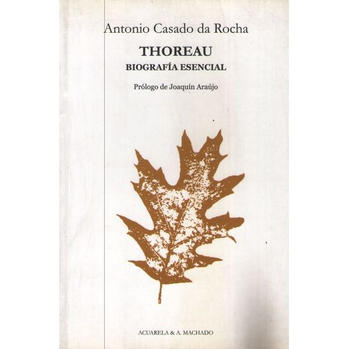 THOREAU - ANTONIO CASADO DA ROCHA
