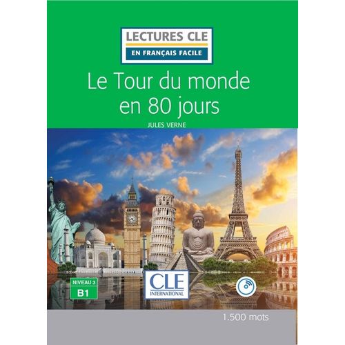 LE TOUR DU MONDE EN 80 JOURS - LECTURES CLE EN FRANCAIS FACI