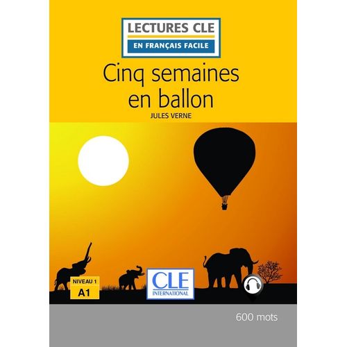 CINQ SEMAINES EN BALLON + AUDIO WEB (2A.EDITION) - NIVEAU 1