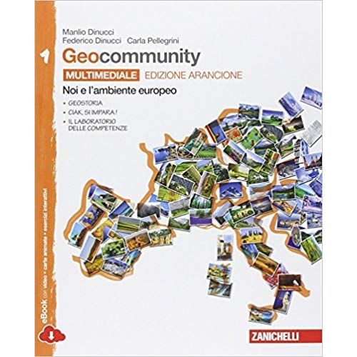 GEOCOMMUNITY VOLUMEN 1 MULTIMEDIALE (ED.ARANCIONE) - LIBRO +